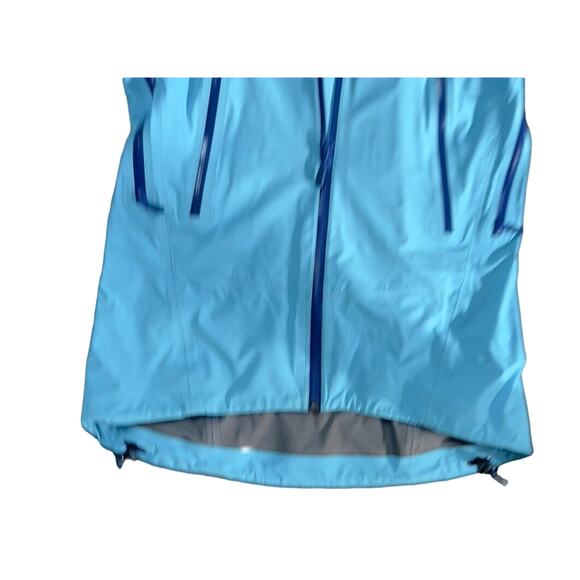 Women's Blue Outdoor Jacket - Picture 2 of 6